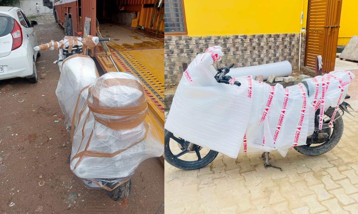 Bike Transport Service from Delhi